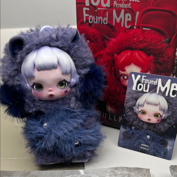 SkullPanda- Pop Mart -You Found Me! Plush Doll...